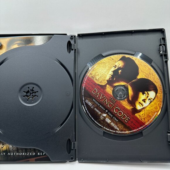 The Da Vinci Code 2-Disc Widescreen Tom Hanks Ron Howard DVD 2006 Columbia - Picture 4 of 4